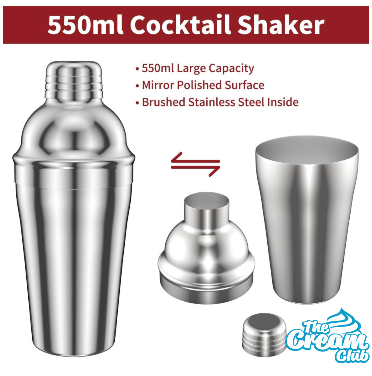 15 Piece Cocktail Shaker Kit